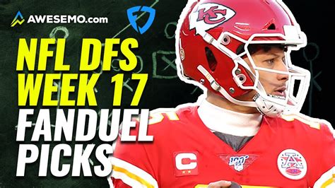 best fanduel picks tonight|NFL DFS Picks: Daily Fantasy Football Favorites .